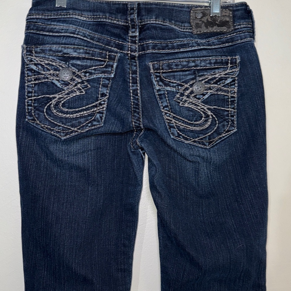 Silver Jeans Suki Surplus Indigo Denim - Picture 10 of 11
